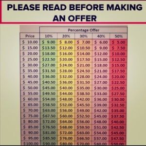 ❌Please Read before you make an offer!!❌